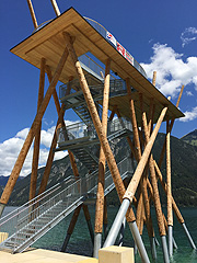 neu 2015: neuer Aussichtsturm in Pertisau (©Foto:Martin Schmitz)